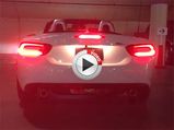 Video: Fiat's 124 Spider Shows Off Its Growling Capabilities
