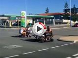 Video: Perth Loonies Build Motorized Picnic Table 