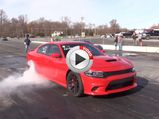 World's Fastest Dodge Charger Hellcat Is One Mad Cat - Video