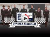 English Cricketers Race The Clock And Each Other In Pit Stop Challenge