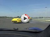 Loony Ferrari 458 Spider Slides About In Slovakia - Video