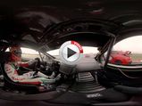 Honda Civic Type R vs Moto GP Bike vs Touring Car - 360 Degree Video