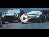 #BATTLEDRIFT: Lamborghini Murcielago Takes On Ford Mustang RTR - Video  
