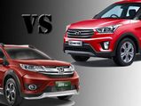 Honda BR-V vs Hyundai Creta Comparison 