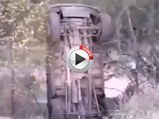 Mercedes G Wagon Flips Over While Attempting Hill Climb - Video