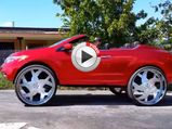 Nutty Nissan Murano Rides on 34-Inch Wheels - Video