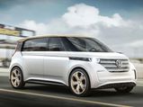 Volkswagen Unveils BUDD-e Concept Microbus At CES 2016