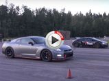Nissan GTR Nismo vs Bugatti Veyron Go Racing - Video 