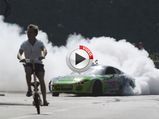 Madcap Russian Drifts Through St. Petersburg In Supra - Video