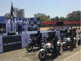 Navy Officers Ride Bajaj V-15 Across Maharashtra For The Invincible Ride 