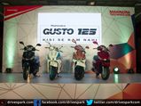 Mahindra Gusto 125 Launched In Bangalore, Prices Start At Rs. 50,680
