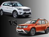 Compact SUV AMT Faceoff: Renault Duster AMT vs Hyundai Creta AT Comparison
