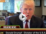 Donald Trump Stars In Dictator Themed Dartz SUV Ad - Video