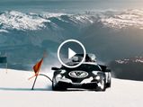 Jon Olsson Drives Lamborghini Murcielago Up A Glacier