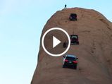 Watch 3 Jeeps Climb An Insanely Steep 350 Foot Incline  