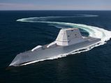 Live Long & Prosper! Captain James Kirk Takes Delivery Of USS Zumwalt 