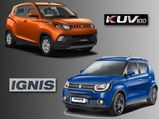 Maruti Suzuki Ignis vs Mahindra KUV100 - Compact Crossover Comparison