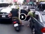 Video: Car & Scooter Crash Is A Hilarious Comedy Of Errors