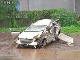 Toyota Innova Jumps Over Divider, Kills Three And Injures Two