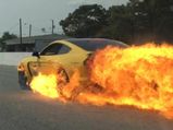 Ford Mustang Bursts Into Flames; Shocking End To This Story
