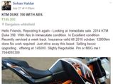 KTM 390 Owner's FB Post Tragically Ends With His Brutal Death. Killer Identified And Arrested