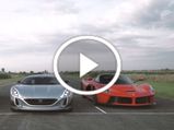 Shocking! Electric Car Destroys LaFerrari In A Drag Race