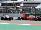 Ferrari’s Turn One Tangle At Spa, Vettel Apologises To Raikkonen