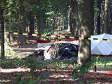 High Speed Car Accident — Tesla Model S Catches Fire