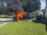Exploding Galaxy Note 7 Burns Down Jeep To Ashes