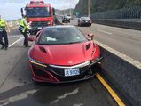 The Very First Honda/ Acura NSX Sports Car Crash Recorded