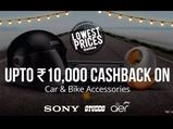 Paytm's Biggest Cashback League On Automobiles, Upto Rs 10,000 Off on Car & Bike Accessories
