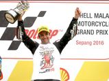 “Defending the Moto2 title was an obligation,” says Johann  Zarco