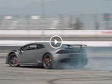What Do You Get When You Combine A Lady Drifter And An Insane Two-Wheel Drive Lamborghini? Find Out