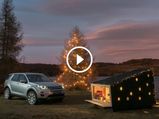 Video: Land Rover Builds A Cozy Christmas Cabin That Fits Inside The Discovery Sport