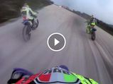 Watch Valentino Rossi And Brad Baker Battle It Out At Rossi’s MotoRanch