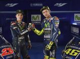 Valentino Rossi And Maverick Vinales Unveils 2017 Movistar Yamaha YZR-M1