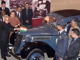 Subhash Chandra Bose’s Car Restored; Unveiled By President Pranab Mukherjee