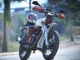 The Royal Enfield Electra 350 Scrambler Tracker — The Perfect Scrambler