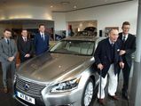 Lexus Celebrates Loyal Customer's 100th Birthday With Bespoke LS