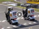 Japanese Pizza Delivery Scooter Race Is Pure Lean Angle Lunacy
