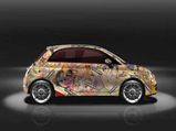 Fiat 500 Customised In Kama Sutra Wrap