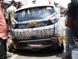 Tata Nexon Involved In Head-On Collision In Siliguri