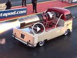 Madly Modified Volkswagen Pickup Truck Is A Jet-Engine Monster