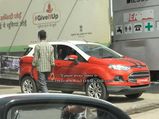 Spy Pics: Ford EcoSport Dual-Tone Variant Spotted Testing