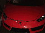 Brand New Lamborghini Huracan Crashes Into A Tata Indica In Bangalore
