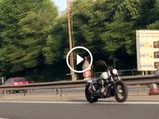 Watch A 'Ghost' Motorcycle Freaking Out Motorists On A Highway
