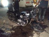 Brand New Triumph Bonneville Bobber Collides With Maruti Swift