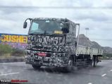 Spy Pics: Fuso Super Great Truck Spotted Testing In India