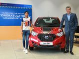 Datsun Gifts redi-Go Sport To Cricketer Harmanpreet Kaur