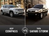 Jeep Compass Vs Tata Safari Comparison — Has The Old Made Way For The New?
